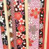 ABAT JOUR POUR LAMPE JAPONAISE EN PAPIER WASHI À BANDES