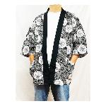 VESTE JAPONAISE HAPPI CHRYSANTHEME