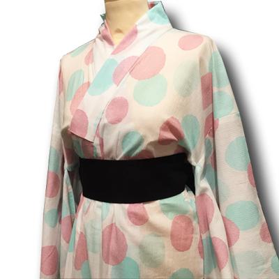 KIMONO JAPONAIS YUKATA LARGES PASTILLES