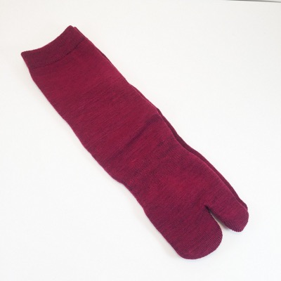 CHAUSSETTE TABI BORDEAUX