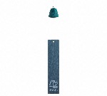 Petite clochette à vent gong de temple turquoise