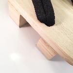 CHAUSSURES JAPONAISES BOIS GETA HOMME T44/28