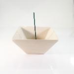 BRÛLE ENCENS CÉRAMIQUE JAPONAISE BLANCHE YUKARI
