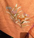 KIMONO JAPONAIS VINTAGE HOUMONGI ROSÉ