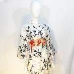 KIMONO JAPONAIS YUKATA TSURU M