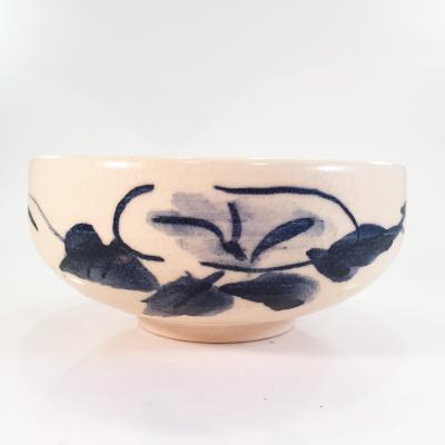 BOL JAPONAIS CHAWAN FLEUR BLEUE