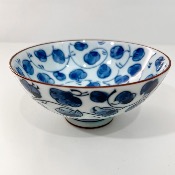 COFFRET 6 BOLS EN PORCELAINE JAPONAISE