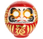 STATUETTE JAPONAISE DARUMA ROUGE 18 CM