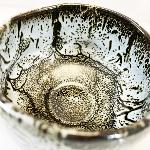BOL JAPONAIS CHAWAN BLANC NOIR