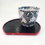 TASSE À THÉ ÉVENTAIL PORCELAINE