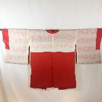VESTE HAORI ROUGE FONCÉ