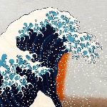 GRAND FUROSHIKI KANAGAWA HOKUSAI