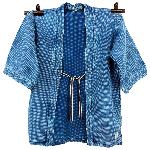 VESTE JAPONAISE DENTO KIMONO SASHIKO TM