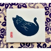 GRAVURE "Petit chat"