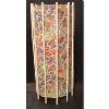 ABAT JOUR EN PAPIER WASHI FLEURIS 