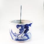 BRÛLE-ENCENS EN PORCELAINE ANCIENNE IMARI