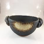 VASE JAPONAIS ROND PANIER
