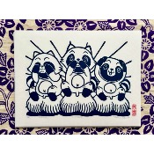 GRAVURE "3 Tanuki"