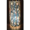 ABAT JOUR POUR LAMPE JAPONAISE  FLEUR ET PAPILLON