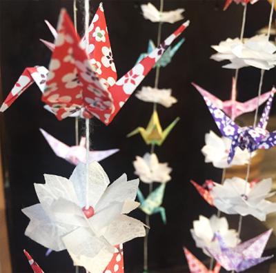 Guirlande Origami Tsuru