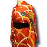 KIMONO FURISODE orange