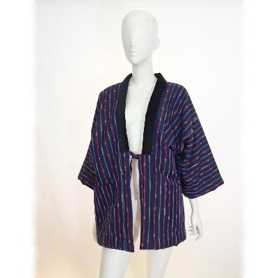 VESTE HANTEN RAYÉE ROUGE
