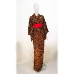 KIMONO JAPONAIS VINTAGE PETITS MOTIFS