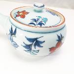 THÉIÈRE JAPONAISE PORCELAINE HANA