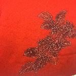 VESTE HAORI ROUGE FONCÉ