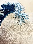 PETIT FUROSHIKI KANAGAWA HOKUSAI