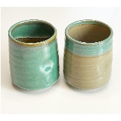 SET 2 TASSES THÉ VERTES