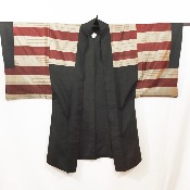 VESTE JAPONAISE HAORI MASCULIN NOIRE