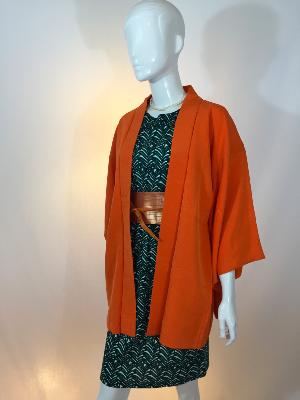 VESTE JAPONAISE HAORI MANDARINE