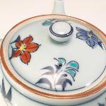 THÉIÈRE JAPONAISE PORCELAINE HANA