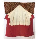 KIMONO JAPONAIS VINTAGE PETITS MOTIFS