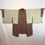 VESTE JAPONAISE HAORI SOIE BEIGE