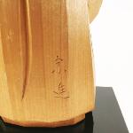 MOINE DARUMA EN BOIS