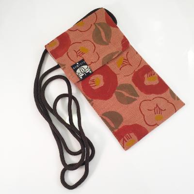 POCHETTE SMARTPHONE TISSU JAPONAIS TSUBAKI