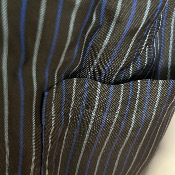 VESTE HANTEN RAYÉ BLEU