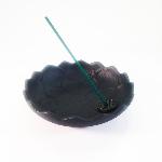 COUPELLE BRÛLE-ENCENS FONTE IWACHU NOIRE