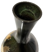 VASE BRONZE VERT TSURU