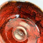 BOL JAPONAIS CHAWAN ROUGE NOIR