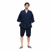 JIMBE BLEU KURUME