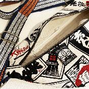 GRAND SAC BANANE KANJI ET SANGLE MAEKAKE