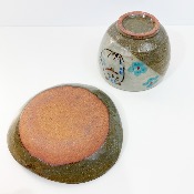 SET BOL ET ASSIETTE HAPPY CAT BLEU