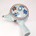 THÉIÈRE JAPONAISE PORCELAINE HANA