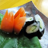 Nori maki de concombre