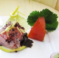 sashimi et posson cru