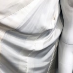 KIMONO JAPONAIS VINTAGE HOUMONGI BLEU