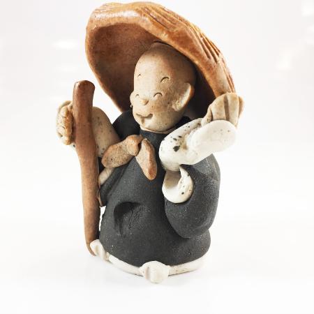 PETIT MOINE JIZO AU BÂTON